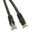 CableWholesale 10X8-022200 Cat6 Black Ethernet Patch Cable, Snagless/Molded Boot, 200 foot