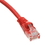 CableWholesale 10X8-07103 Cat6 Red Ethernet Patch Cable, Snagless/Molded Boot, 3 foot
