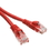 CableWholesale 10X8-07104 Cat6 Red Ethernet Patch Cable, Snagless/Molded Boot, 4 foot