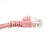 CableWholesale 10X8-07201 Cat6 Pink Ethernet Patch Cable, Snagless/Molded Boot, 1 foot