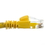CableWholesale 10X8-08103 Cat6 Yellow Ethernet Patch Cable, Snagless/Molded Boot, 3 foot