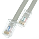 CableWholesale 10X8-12150 Cat6 Gray Ethernet Patch Cable, Bootless, 50 foot