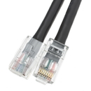 CableWholesale 10X8-12250 Cat6 Black Ethernet Patch Cable, Bootless, 50 foot