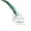CableWholesale 10X8-15103 Cat6 Green Ethernet Patch Cable, Bootless, 3 foot