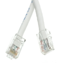CableWholesale 10X8-19101 Cat6 White Ethernet Patch Cable, Bootless, 1 foot