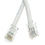 CableWholesale 10X8-19102 Cat6 White Ethernet Patch Cable, Bootless, 2 foot
