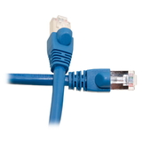 CableWholesale 10X8-56101 Shielded Cat6 Blue Ethernet Patch Cable, Snagless/Molded Boot, 1 foot