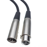 CableWholesale 10XR-01206 XLR Audio Extension Cable, XLR Male to XLR Female, 6 foot