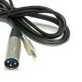CableWholesale 10XR-02106 XLR Male to 3.5mm Mono Male Cable 6ft