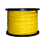 CableWholesale 11F2-012NH 12 Fiber Indoor Distribution Fiber Optic Cable, Singlemode 9/125, Plenum Rated, Yellow, Spool, 1000ft