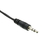 CableWholesale 11H1-29125 Plenum SVGA Cable w/ Audio, Black, HD15 Male + 3.5mm Male, Coaxial Construction, Shielded, 25 foot