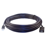 CableWholesale 11U2-51035 Plenum USB 2.0 High Speed Active Extension Cable, CMP, Type A Male to A Female, 35 foot