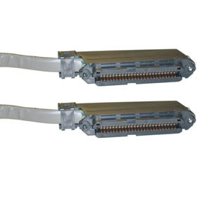 CableWholesale 11X3-25450 Cat 3 Telco Trunk Cable, Centronics 50 (CN50) Female, 25 Twisted Pairs, 90 Degree Orientation, 50 foot