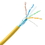 CableWholesale 11X8-581NH Plenum Cat6 Bulk Cable, Yellow, Solid, CMP, 23 AWG, Spool, 1000 foot