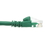 CableWholesale 13X6-05103 Cat6a Green Ethernet Patch Cable, Snagless/Molded Boot, 500 MHz, 3 foot