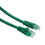 CableWholesale 13X6-05125 Cat6a Green Ethernet Patch Cable, Snagless/Molded Boot, 500 MHz, 25 foot