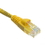 CableWholesale 13X6-08115 Cat6a Yellow Ethernet Patch Cable, Snagless/Molded Boot, 500 MHz, 15 foot