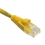 CableWholesale 13X6-081HD Cat6a Yellow Ethernet Patch Cable, Snagless/Molded Boot, 500 MHz, 100 foot