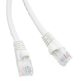 CableWholesale 13X6-09103 Cat6a White Ethernet Patch Cable, Snagless/Molded Boot, 500 MHz, 3 foot