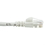 CableWholesale 13X6-09115 Cat6a White Ethernet Patch Cable, Snagless/Molded Boot, 500 MHz, 15 foot
