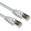 CableWholesale 13X6-52120 Shielded Cat6a Gray Ethernet Patch Cable, Snagless/Molded Boot, 500 MHz, 20 foot