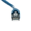 CableWholesale 13X6-56101 Shielded Cat6a Blue Ethernet Patch Cable, Snagless/Molded Boot, 500 MHz, 1 foot