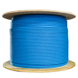 CableWholesale 13X6-561MH Bulk SFTP Cat6a Blue Ethernet Cable, Stranded, Spool, 1000 foot