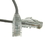 CableWholesale 13X6-62115 Cat6a Gray Slim Ethernet Patch Cable, Snagless/Molded Boot, 15 foot
