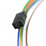 CableWholesale 15F3-01206 6-Fiber Ribbon/Buffer Tube Fan-Out Kit, Color Coded 36 inch Tubing Length Accepts 250um
