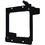 CableWholesale 3031-11210 Wall Plate Mounting Bracket, Low Voltage, Dual Gang
