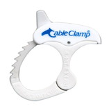 CableWholesale 30CA-29115 Pack of 15 - Cable Clamp - Small - White