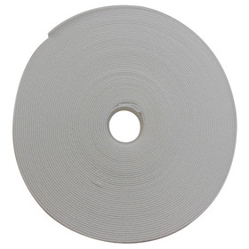 CableWholesale 30CT-19150 Hook and Loop Tape, 1/2 inch Wide, White, 50ft Roll