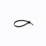 CableWholesale 30CV-00140BK Nylon Cable Tie, Black, 40 pound weight limit, 100 Pieces, 6 inch
