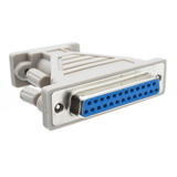 CableWholesale 30D1-05200 Serial / AT Modem Adapter, DB9 Male to DB25 Female