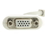 CableWholesale 30H1-55000 Mini-DVI to VGA Adapter Cable, Mini-DVI Male to HD15 Female, 6 inch