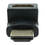 CableWholesale 30HH-50210 HDMI Right Angle Adapter, HDMI Male to HDMI Female, 90 Degree