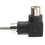 CableWholesale 30R1-90300 RCA Right Angle Adapter, RCA Female to RCA Male, 90 Degree Elbow