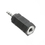 CableWholesale 30S1-25200 2.5mm Stereo Male to 3.5mm Stereo Female Adapter