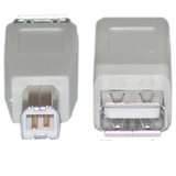 CableWholesale 30U1-03300 USB A to B Adapter, Type A Female to Type B Male