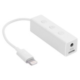 CableWholesale 30U2-05506 Apple Authorized 3.5mm audio  + charge, lighting Male to  Female Adapter Cable, 6 inch