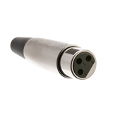 CableWholesale 30XR-07400 XLR Female Connector, Solder Type, 3 Conductor