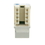CableWholesale 310-120WH Cat5e Keystone Jack, White, RJ45 Female to 110 Punch Down