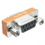 CableWholesale 31D1-28400 Mini Null Modem Adapter, DB9 Female to DB9 Female