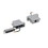 CableWholesale 31D3-36210 Modular Adapter, Gray, DB25 Male to RJ12