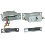 CableWholesale 31D3-37400 Modular Adapter, Gray, DB25 Female to RJ45
