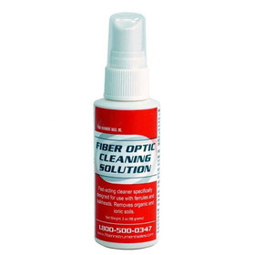 CableWholesale 31F3-00102 Fiber Optic Cleaning Solution, Pump Bottle, 2 ounce