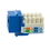 CableWholesale 326-120BL Cat6 Keystone Jack, Blue, RJ45 Female to 110 Punch Down