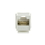 CableWholesale 326-120WH Cat6 Keystone Jack, White, RJ45 Female to 110 Punch Down