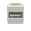 CableWholesale 333-320 Keystone Insert, White, USB 2.0 Type A Female Coupler