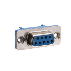CableWholesale 3430-14009 DB9 Female IDC Ribbon Right Angle Connector